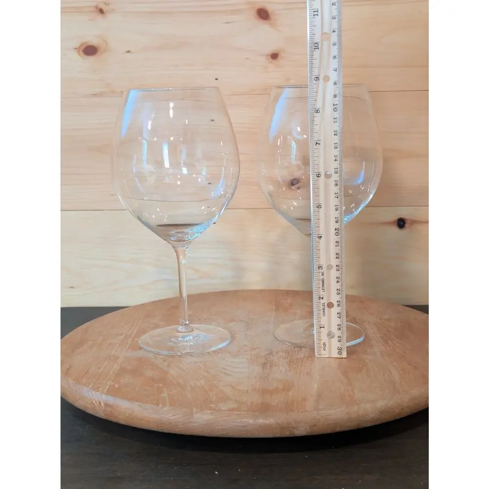 Schott Zwiesel Crystal Balloon Wine Glasses - Set of 2 - Modern Elegance - 8.75